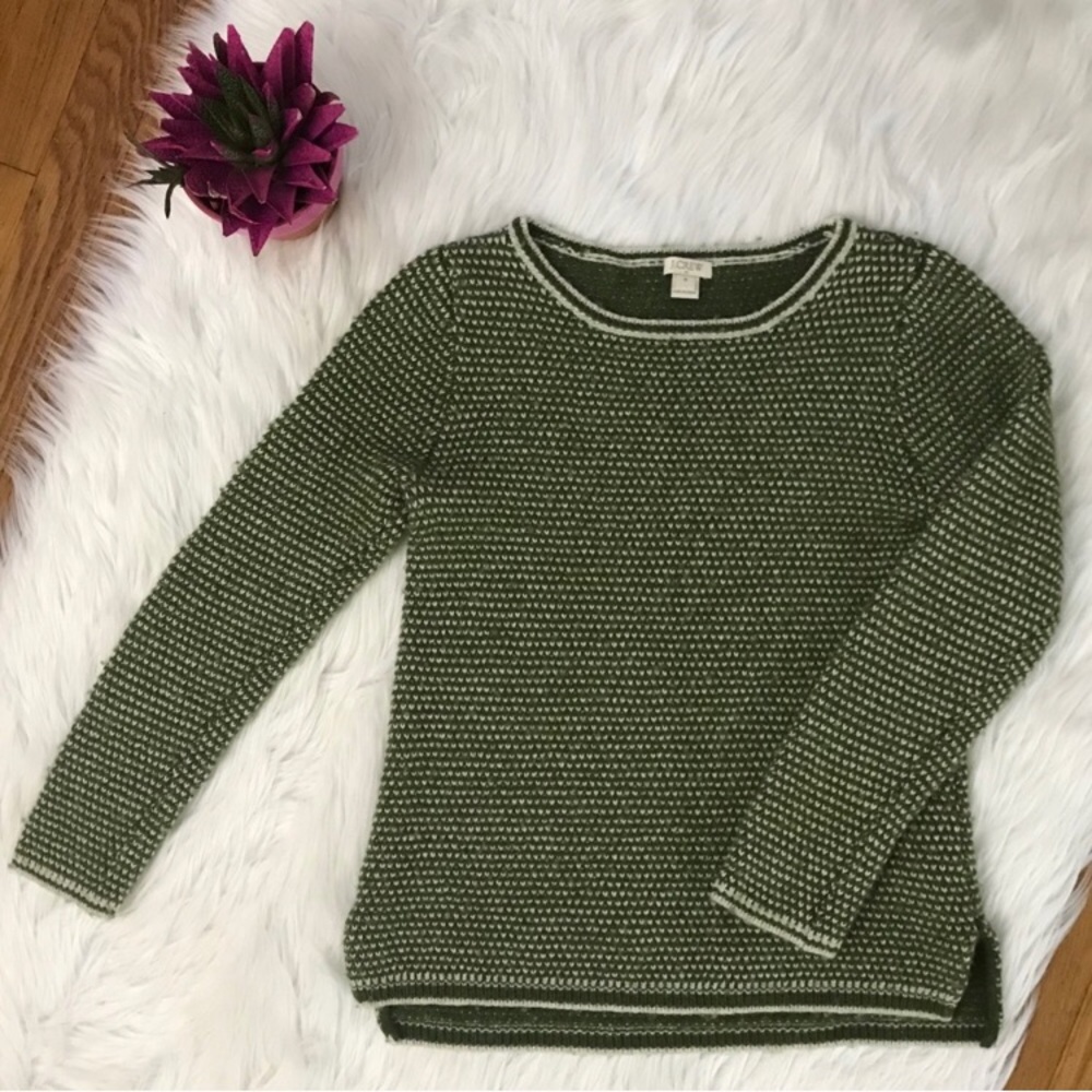 Olive, Warm J.Crew Sweater